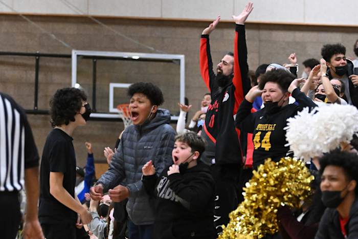Roosevelt North Medford boys basketball Leon Neuschwander 20